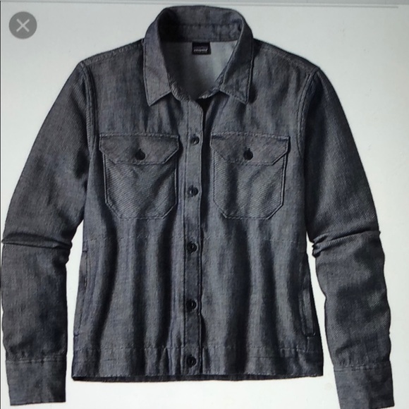 patagonia denim shirt